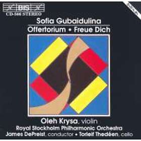 Gubaidulina Sofia: Offertorium Freue Dich CD