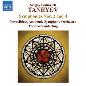 Taneyev: Symphonies 2 And 4 CD