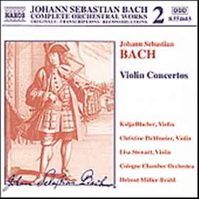 Bach: Violin concertos (Muller-Bruhl)