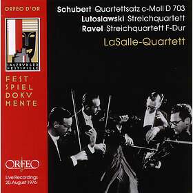 Ravel / Schubert: String Quartets CD