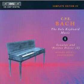 Bach CPE: Solo Keyboard Music Vol 8 CD