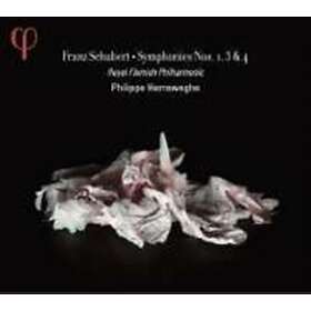 Schubert: Symphonies Nos 1/3/4 CD