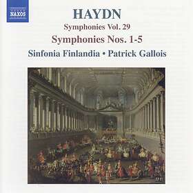 Haydn: Symphonies Nos 1-5 (Gallois) CD