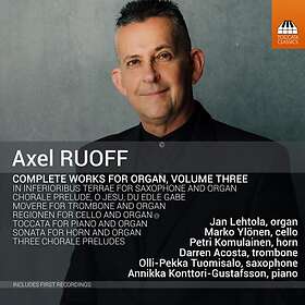 Ruoff Axel: Complete Works For Organ Vol 3 CD