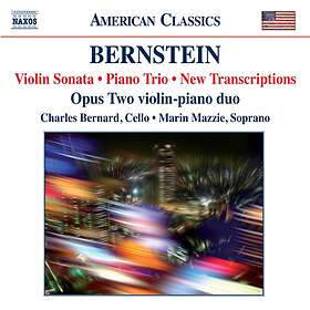Bernstein: Violin Sonata/Piano Trio CD