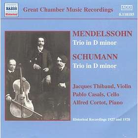 Mendelssohn / Schumann: Trios CD