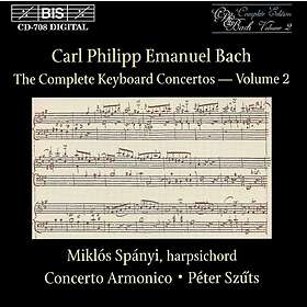 Bach CPE: Keyboard Concertos Vol 2 CD