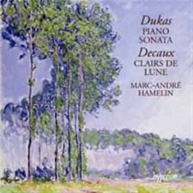 Dukas/Decaux: Piano Sonata In E Flat/Clairs CD