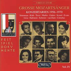 Mozart: Grosse Mozartsänger Vol 4 CD