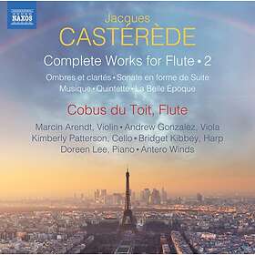 Casterede Jacques: Complete Works For Flute 2 CD