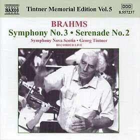 Brahms: Symphony No 3 (Georg Tintner)
