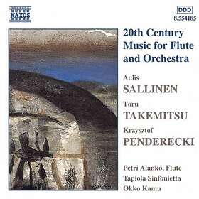 Sallinen/Takemitsu/Penderecki: Flute & Orchestra