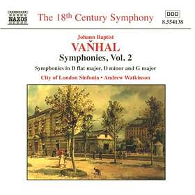 Vanhal: Symphonies Vol 2