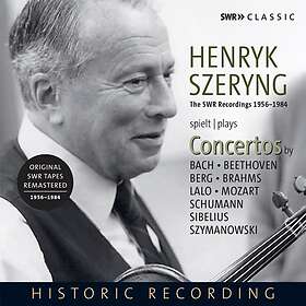 Szeryng Henryk: Plays Concertos SWR Recording CD