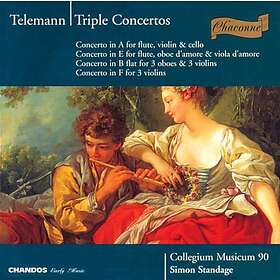 Telemann: Triple Concerti CD