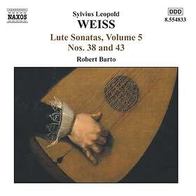 Robert Barto Weiss: Lute Sonatas Vol 5 CD