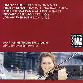 Thorsen Marianne: Grieg/Svendsen/Schubert/etc CD