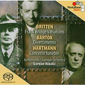 Britten/Bartok/Hartmann: Bridge Var/Divertimento CD