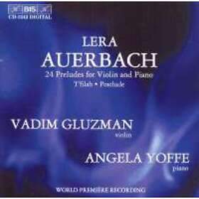 Auerbach Lera: 24 Preludier För Violin & Piano
