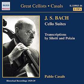 Bach: Cello Suites Nos 1-6 (Casals) CD