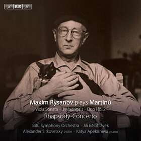 Martinu: Maxim Rysanov plays CD