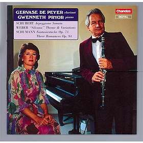 Schubert / Weber / Schumann: Works For Clarin... CD