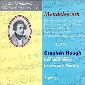 Mendelssohn: Romantiska Pianokonserter 17 CD