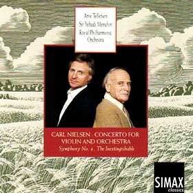 Nielsen: Concerto For Violin And Orchestra CD