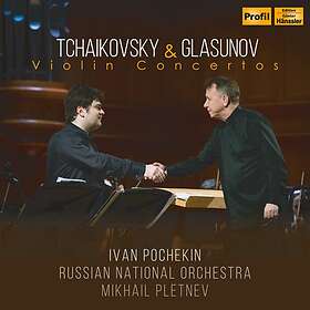 Pochekin Ivan: Tchaikovsky & Glasunov Violin C. CD