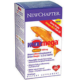 New Chapter Wholemega 1000mg 120 Capsules