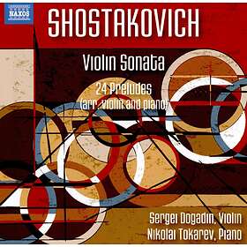 Sjostakovitj: 24 Preludes Op 34 (Violin & Piano) CD