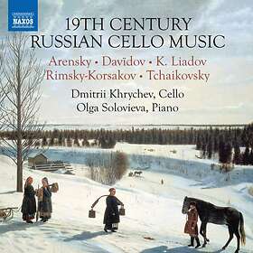 19th Century Russian Cello Music CD