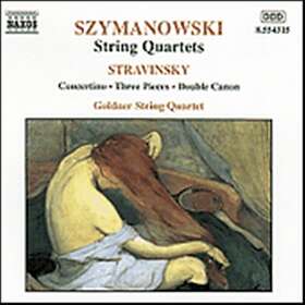 Szymanowski/Stravinsky: Stråkkvaretter CD