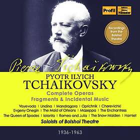 Tjajkovskij: Complete operas etc CD
