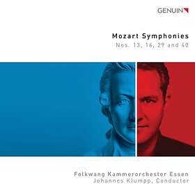 Mozart: Symphonies Nos 13/16/29/40 CD