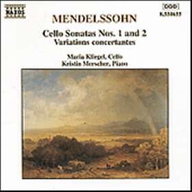 Mendelssohn: Cello Sonatas 1 & 2 CD
