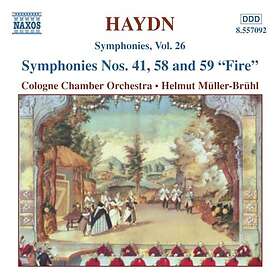 Haydn: Symphonies 41 / 58 / 59 CD