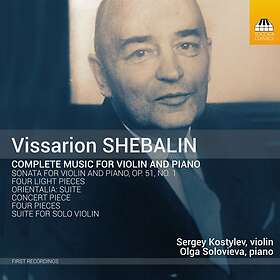 Shebalin Vissarion: Complete Music For Violin... CD
