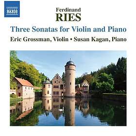 Ries: Three Sonatas For Violin CD