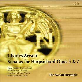 Avison Charles: Sonatas For Harpsichord Opus 5/7 CD