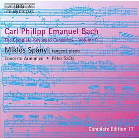 Bach CPE: Keyboard Concertos Vol 9 CD