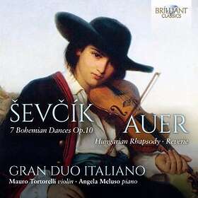 Gran Duo Italiano: Sevcik / Auer CD