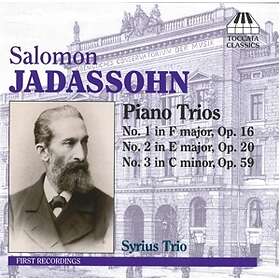 Jadassohn Salomon: Piano Trios 1-3 CD