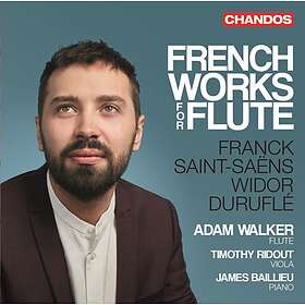 Walker Adam: French Works For Flute CD