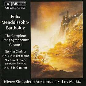 Mendelssohn: Complete String Symphonies Vol 4 CD