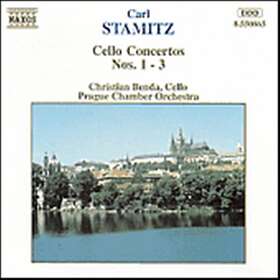 Stamitz Carl: Cello Concertos Nos 1-3