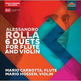 Rolla Alessandro: 6 Duets For Flute And Violin CD