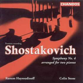 Sjostakovitj: Symphony No 4 For Two Pianos CD
