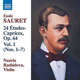 Sauret Émile: 24 Études Caprices Vol 1 CD
