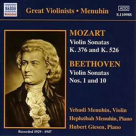 Mozart / Beethoven: Violin sonatas (Menuhin) CD